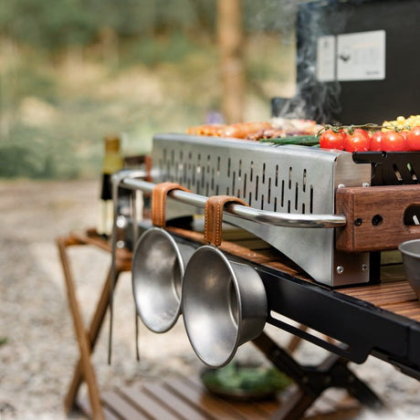 (MOYAN)Tabletop Travel BBQ Grill - Naturexplore - Naturehike - CNK2300CJ010 - Black