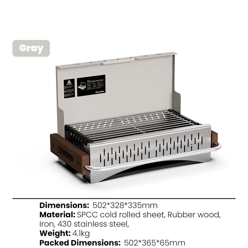 (MOYAN)Tabletop Travel BBQ Grill - Naturexplore - Naturehike - CNK2300CJ010 - Beige