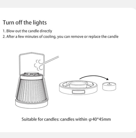 Naturehike Candlestick - Naturexplore - Naturehike - CNH22DQ018 -