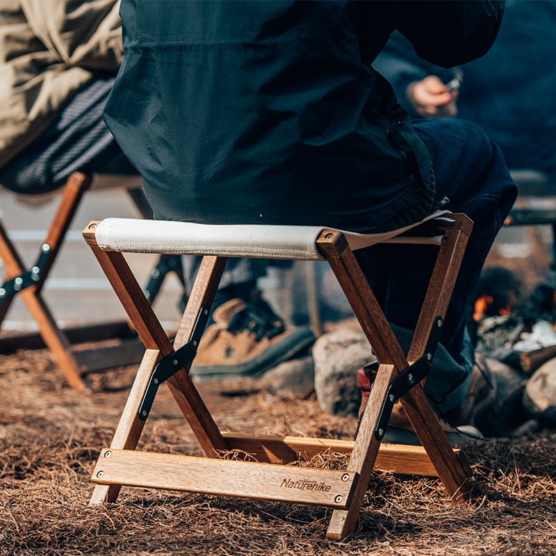 Naturehike Outdoor folding wood stool-Naturehike Australia - Naturexplore - Naturehike - NH20JJ014 -