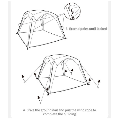 Naturehike quick open canopy - Naturexplore - Naturehike - CNK230WS014 - Canopy