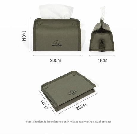 Naturehike Tissue storage box-Naturehike Australia - Naturexplore - Naturehike - NH21SN001 - Green