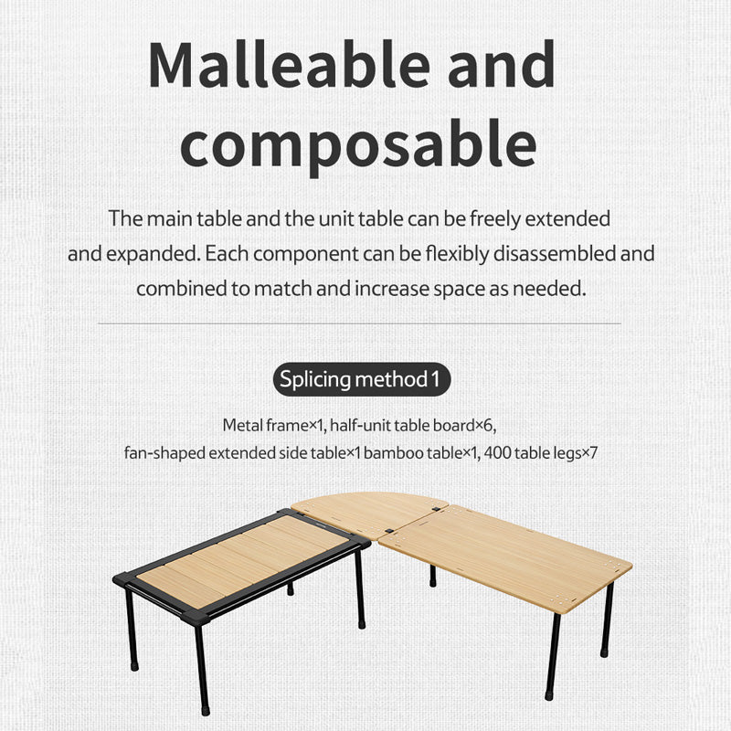 NK-IGT Modular table - Naturexplore - Naturehike - NH22NK001 - Metal frame with bag