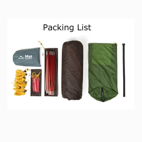 Opalus tent - Naturexplore - Natuhike - NH20ZP002 - For 3 Man