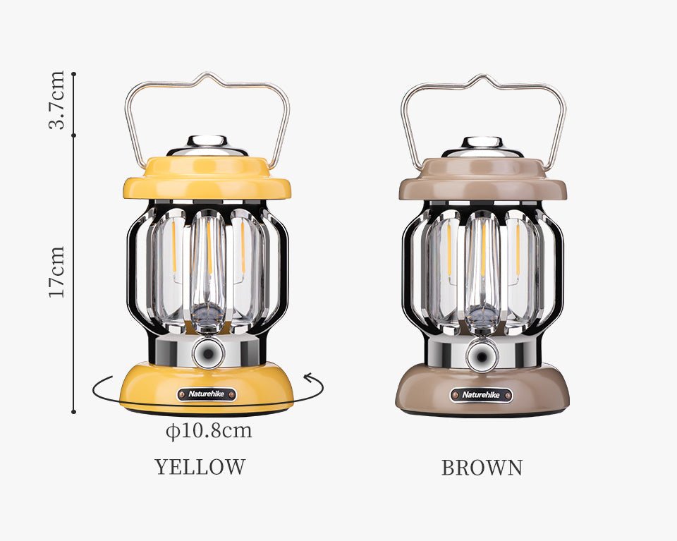 Outdoor atmosphere camping lights - Naturexplore - Naturehike - NH21ZM008 - Brown