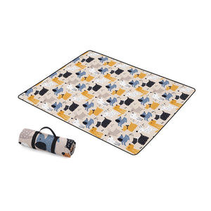 Printed picnic mat