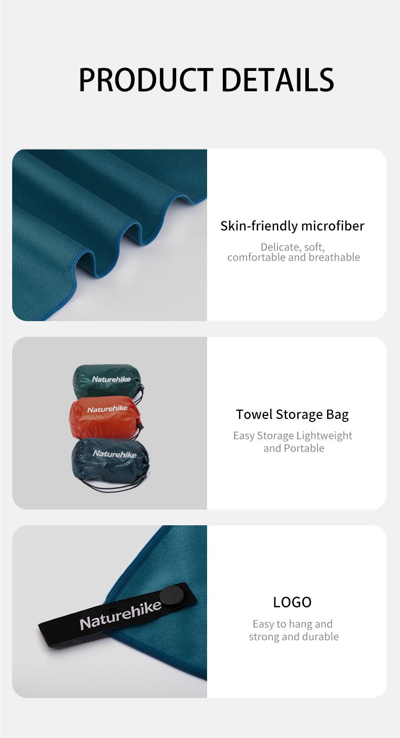 Quick Drying Towel/bath towel - Naturexplore - Naturehike - CNK2300SS010 - 156*80