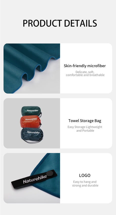 Quick Drying Towel/bath towel - Naturexplore - Naturehike - CNK2300SS010 - 156*80