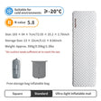 R5.8 Ultra light sleeping pad - Naturexplore - Naturehike - CNH22DZ016 - Square - standard silvery