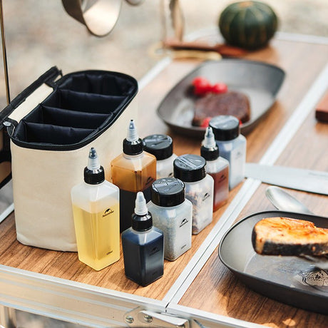 (ShiWei) portable seasoning bottle set - Naturexplore - Naturehike - CNH22CJ043 - 6 in 1