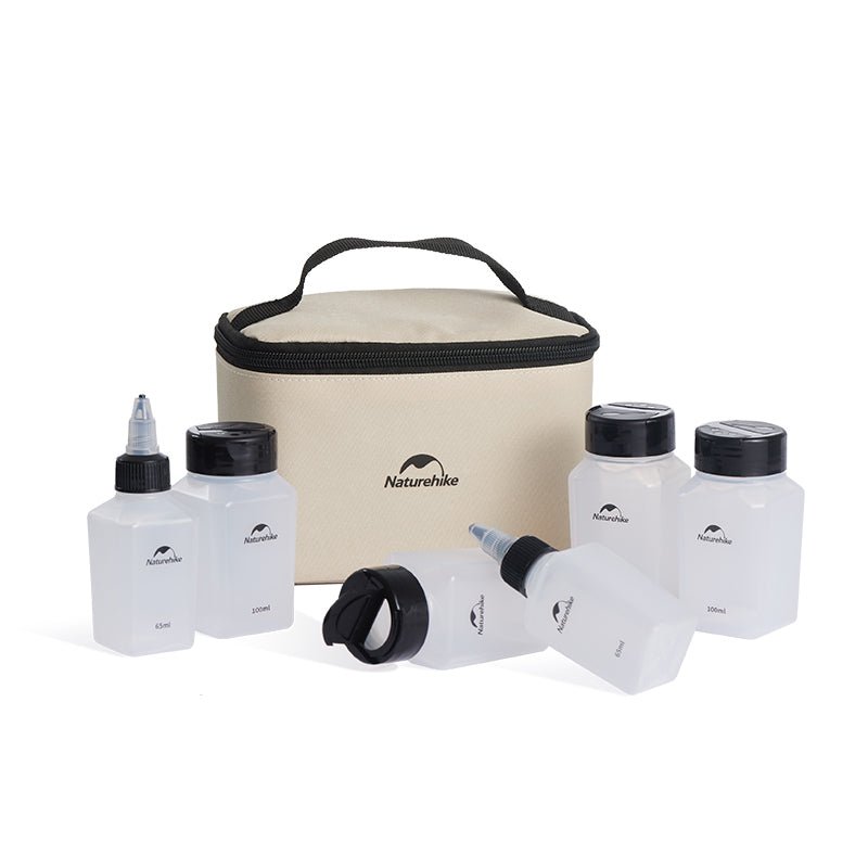 (ShiWei) portable seasoning bottle set - Naturexplore - Naturehike - CNH22CJ043 - 6 in 1