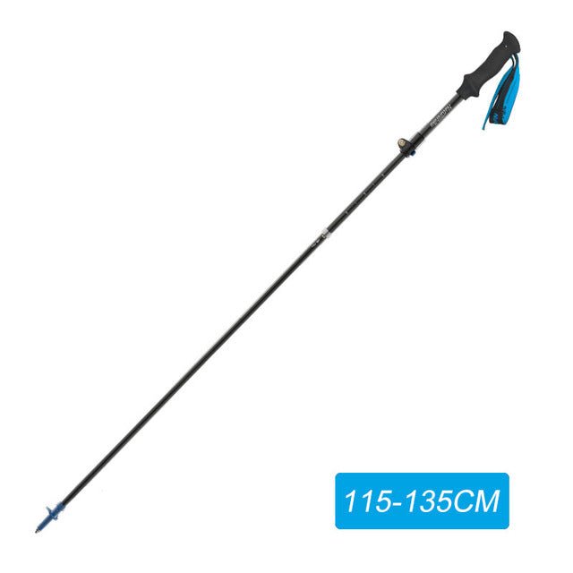 ST07 All carbon 5-node folding trekking pole - Naturexplore - Naturehike - NH18D010-Z - Sky blue (115-135CM)