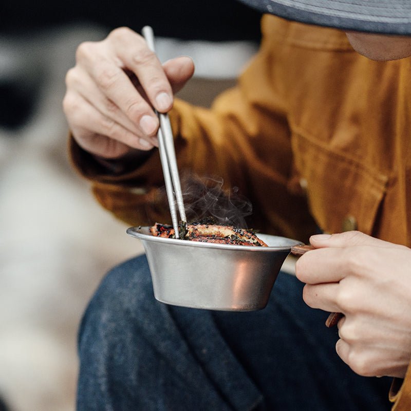 Stainless Steel Retro Camp Bowl - Naturexplore - Naturehike - NH21SJ002 - Camping life-300ml