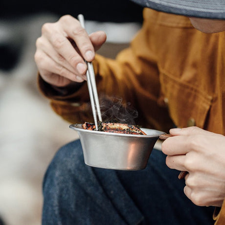 Stainless Steel Retro Camp Bowl - Naturexplore - Naturehike - NH21SJ002 - Camping life-300ml