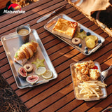 Stainless steel square tray - Naturexplore - Naturehike - CNH22CJ025 - Fishing