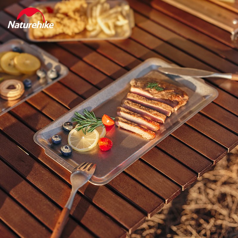 Stainless steel square tray - Naturexplore - Naturehike - CNH22CJ025 - Fishing