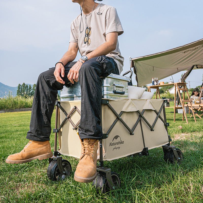 TC02 four-way folding trolley - Naturexplore - Naturehike - NH20PJ005 - Thick Wheels