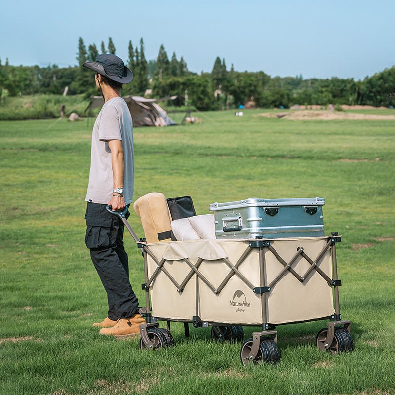 TC02 four-way folding trolley - Naturexplore - Naturehike - NH20PJ005 - Thick Wheels