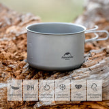 TDG01 outdoor Ti pot - Naturexplore - Naturehike - NH18T101-A - 800 ML
