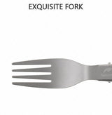 Titanium alloy outdoor travel folding tableware - Naturexplore - Naturehike - NH19C001-J - Fork