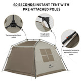 Village 5.0 Roof Automatic Tent【Canopy Version】 - Naturexplore - Naturehike - CNK2300ZP022 -