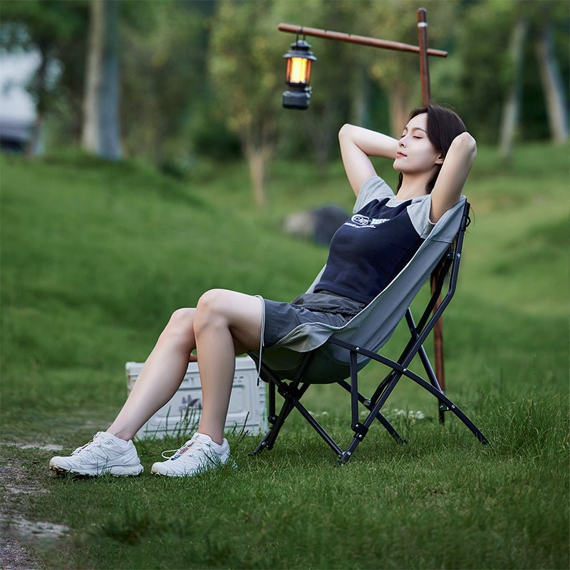 (XingYue)Outdoor folding chair 1.1 - Naturexplore - Naturehike - CNK23JU0001 - Grey