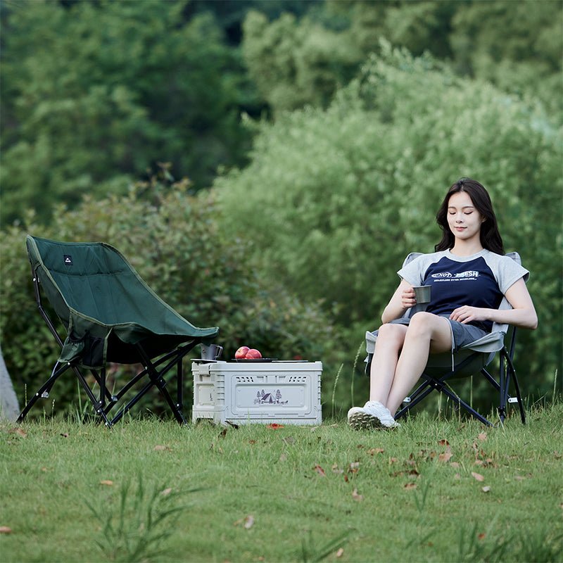 (XingYue)Outdoor folding chair 1.1 - Naturexplore - Naturehike - CNK23JU0001 - Grey