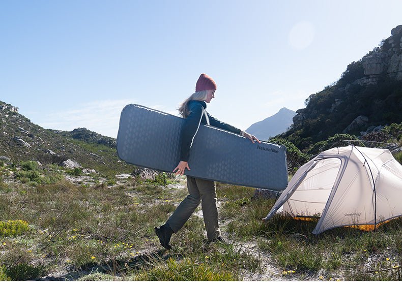 (YuGu) Ultralight automatic Inflatable cushion - Naturexplore - Naturehike - CNK2300DZ013 - Mummy-grey