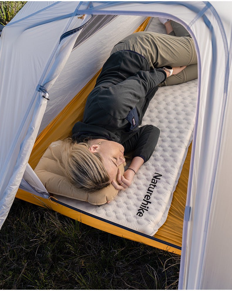 (YuGu) Ultralight automatic Inflatable cushion - Naturexplore - Naturehike - CNK2300DZ013 - Mummy-grey