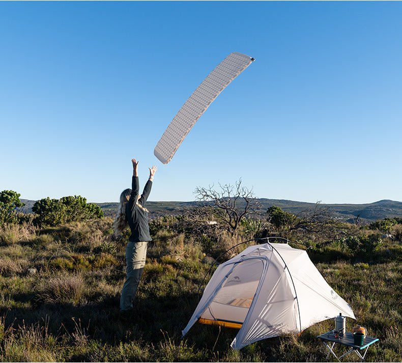 (YuGu) Ultralight automatic Inflatable cushion - Naturexplore - Naturehike - CNK2300DZ013 - Mummy-grey
